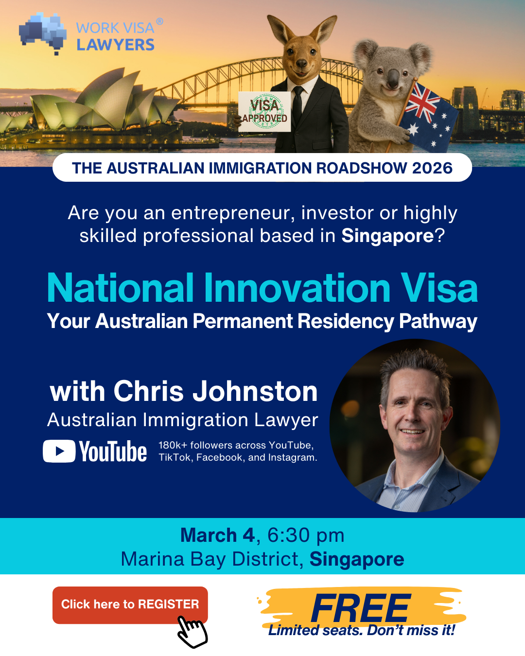 Free NIV Seminar in Singapore