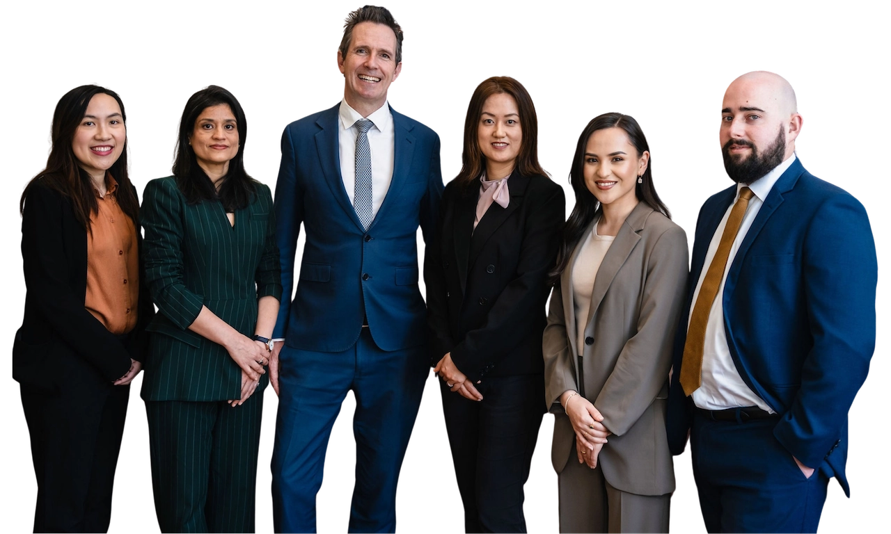 Work Visa Lawyers team smiling at the camera